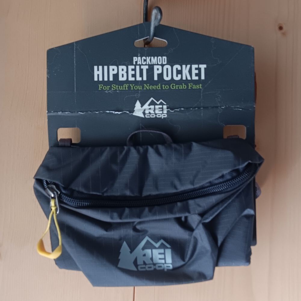 REI Co Op Packmod Hipbelt Pocket in Grey, NWT